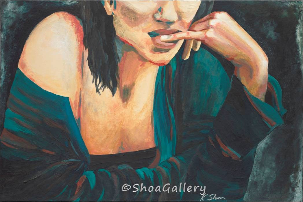 large original painting sexy woman, original painting of woman, painting of sexy woman, large bedroom wall art, large artwork over fireplace mantle, large green black painting, iranian artist, large original painting, large bedroom wall decor, sexy gift for her, classy gift for her, one of a kind gift for her, gift to impress her, special occasion gift for her, black green canvas art, artwork for her