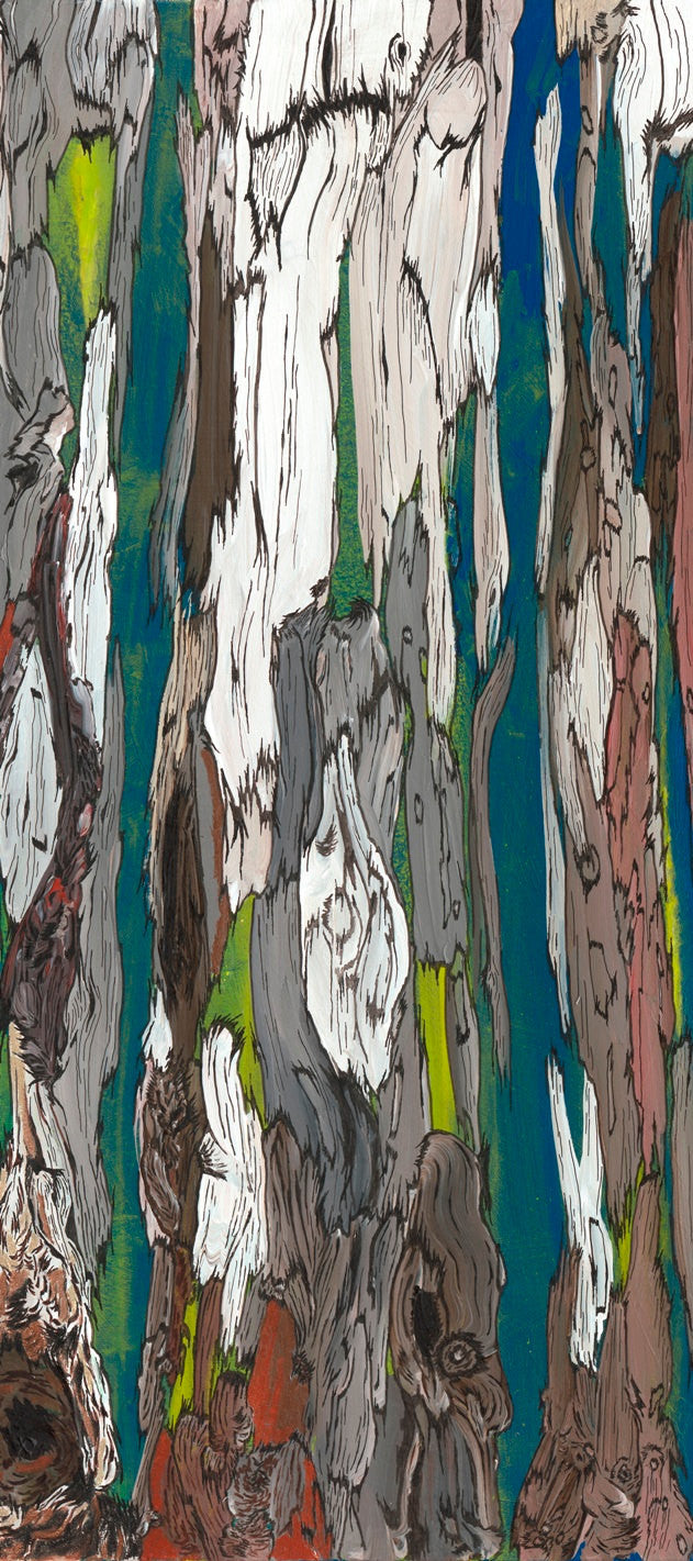 long wall art abstract design